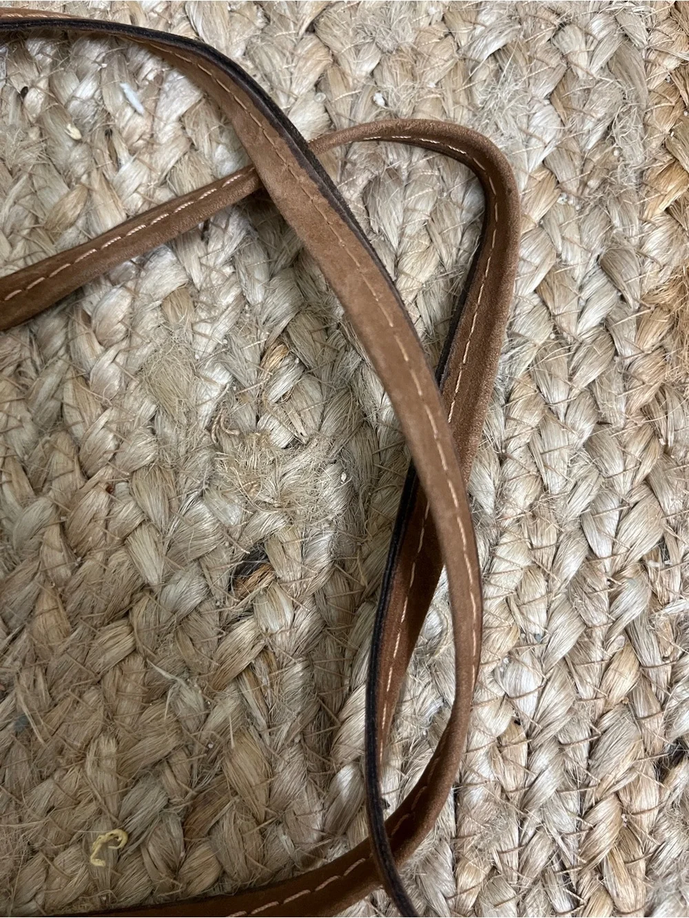 Guatemalan Mayan Artisan Embroidered Woven & Brown Suede Crossbody Bag Boho